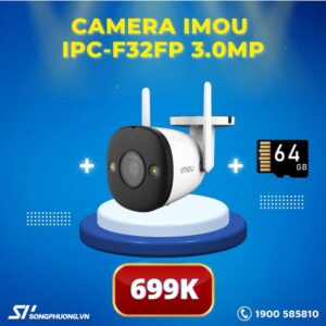 Camera IP Wifi Imou IPC-F32FP 3MP (Ngoài trời, Full Color)